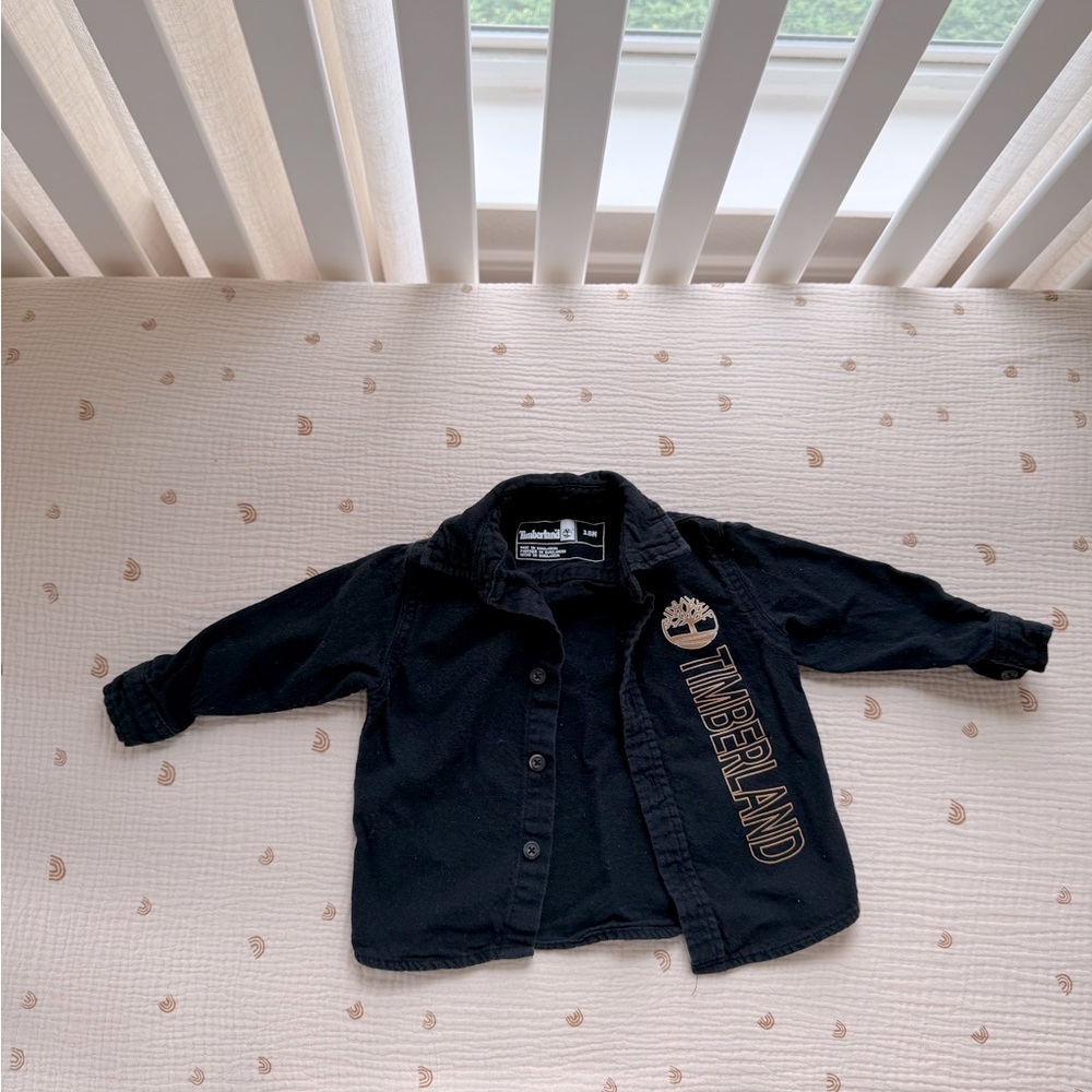 Timberland Kids Black Shirt